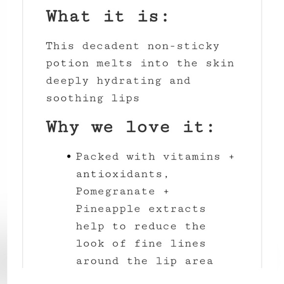 NIB: K Voss Lip Potion Overnight Lip Mask Natural Ingredients - Picture 8 of 12